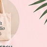 Salt Studio tote circle